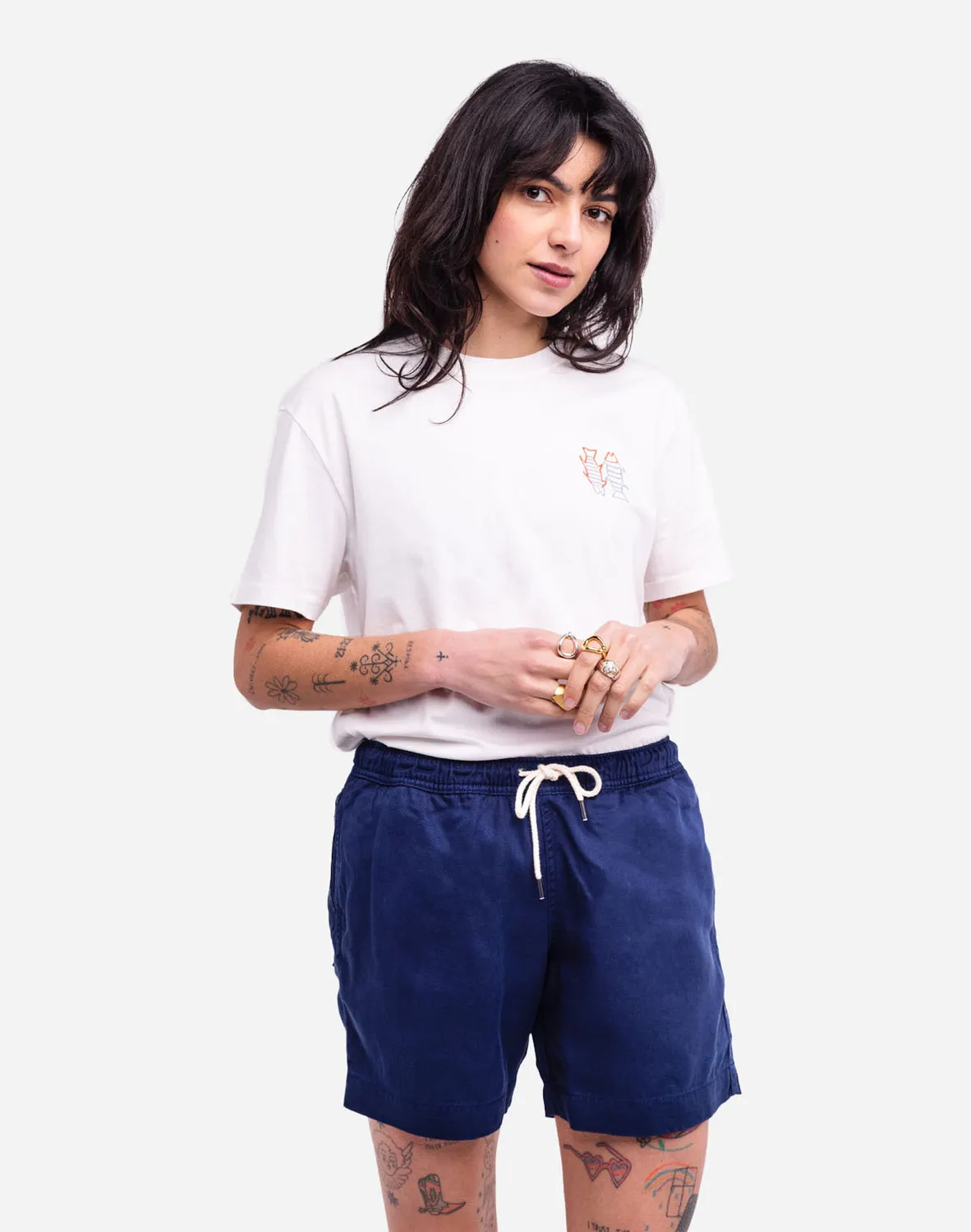 OLOW Bude t-shirt écru coton
