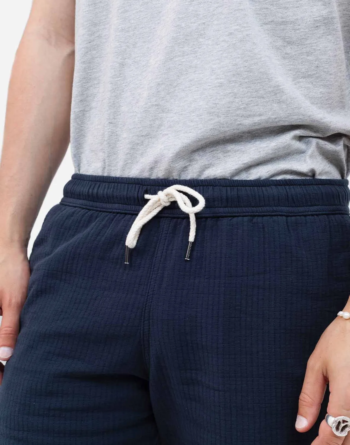 OLOW Bodhi short bleu nuit coton taille élastique