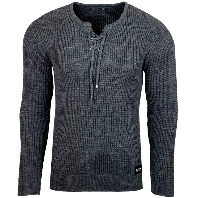 Subliminal Mode BX52132 pull col V homme camel