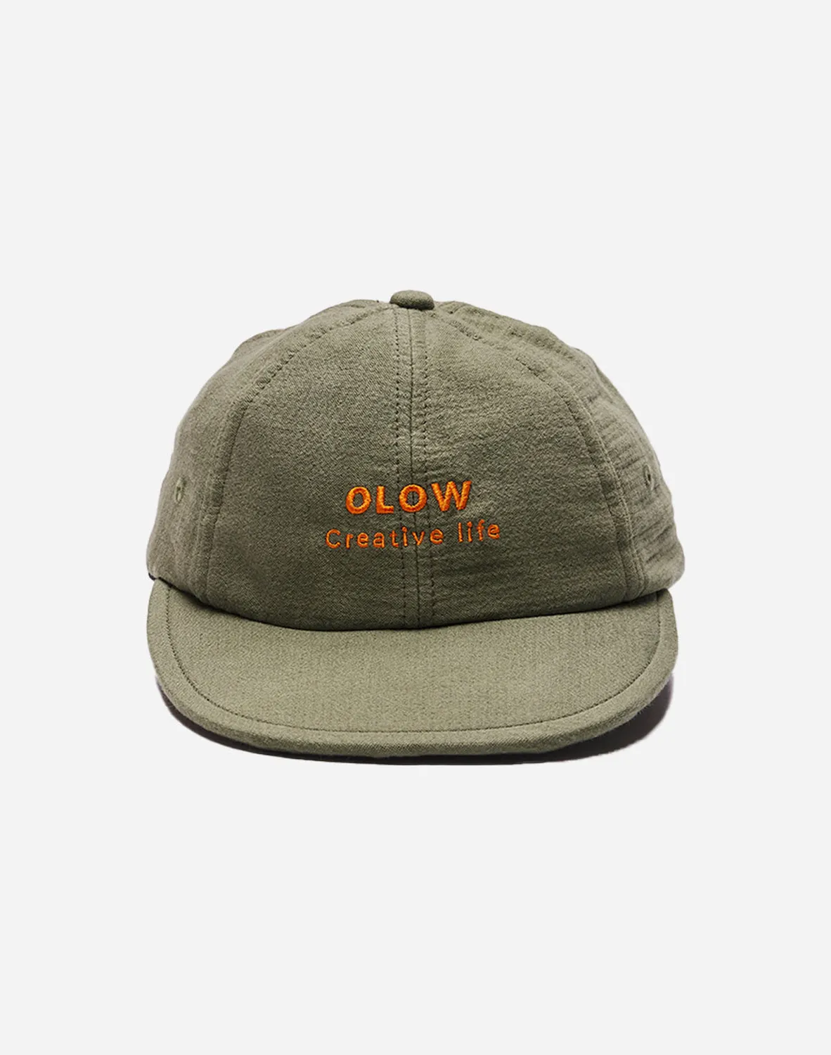 OLOW Creative Life casquette vert olive coton