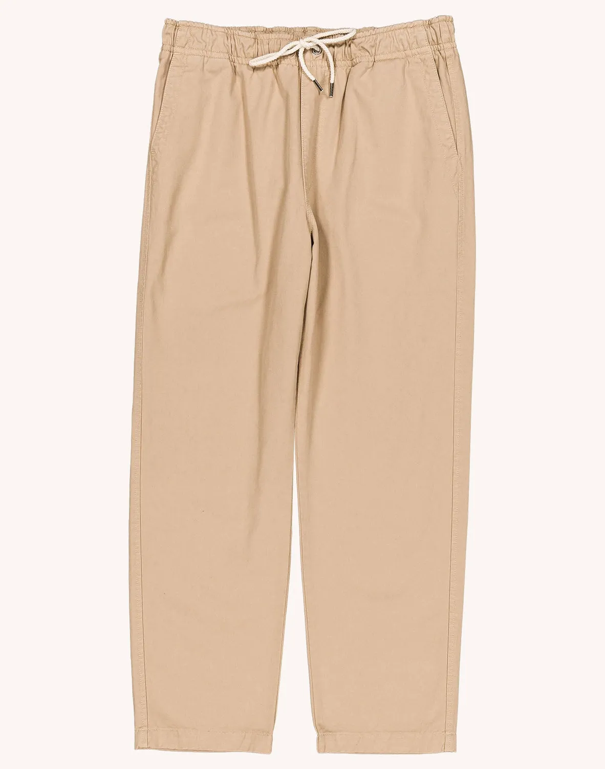 OLOW Hatha Pantalon homme sable sergé coton