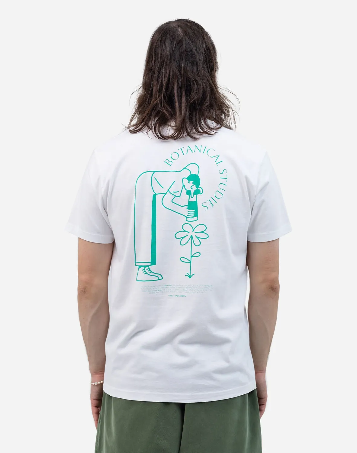OLOW Botanical t-shirt écru en coton bio
