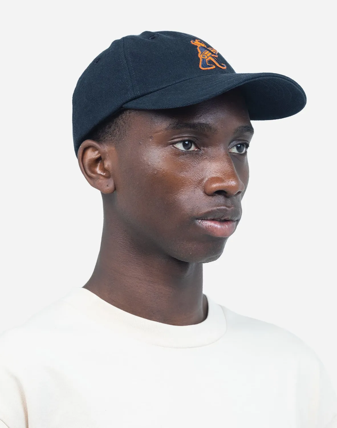 OLOW Six Panel Doggy casquette bleu nuit coton