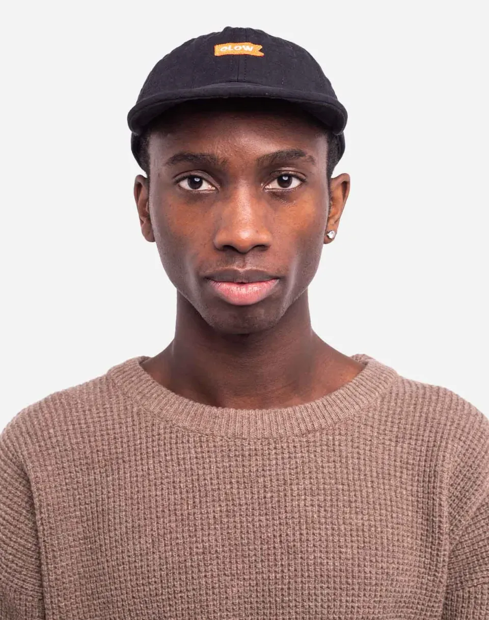 OLOW Black Flag casquette noire coton