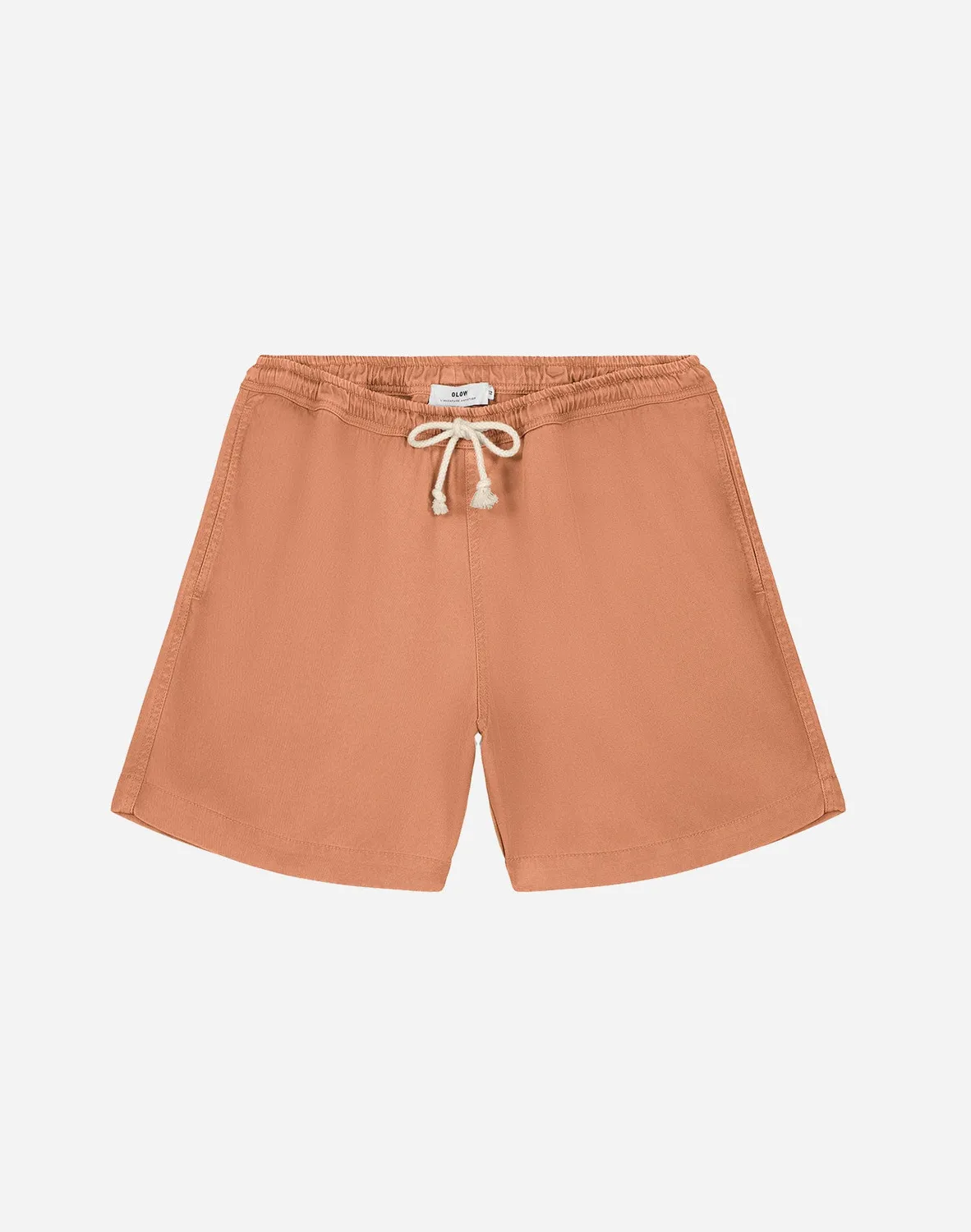 Olow Bodhi short terre de Sienne Tencel