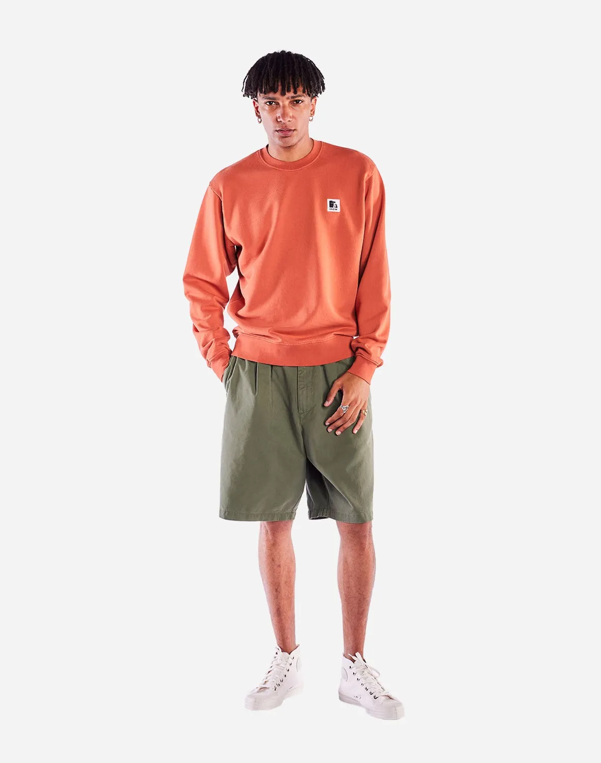 OLOW Carpi sweat coton bio mandarine