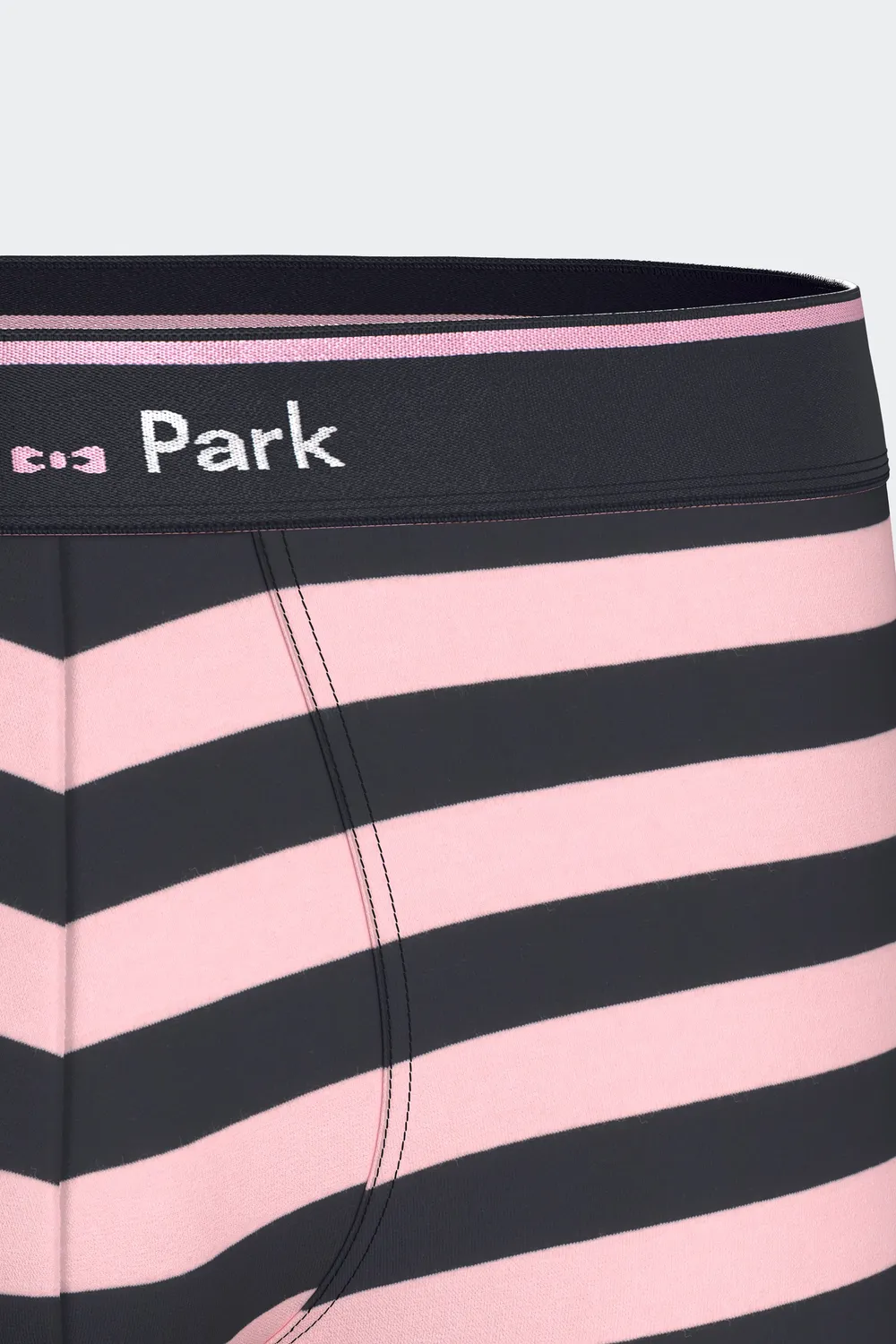 Eden Park Lot 2 boxers coton stretch marine et rose