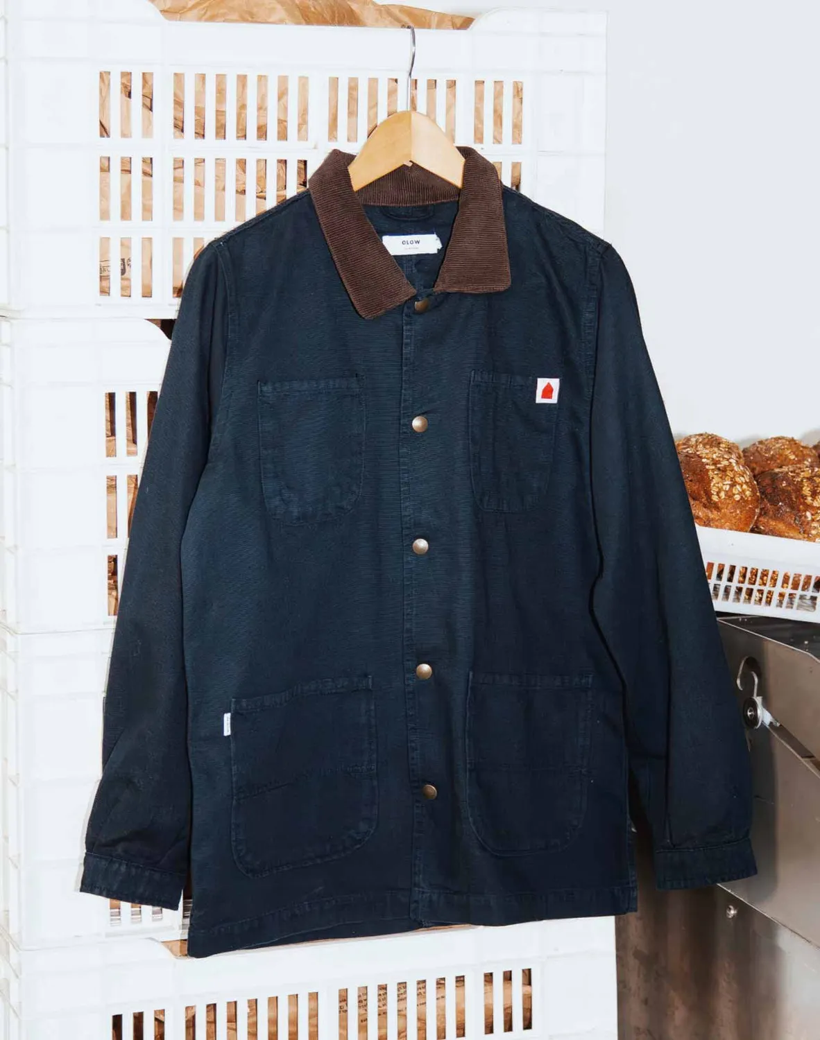 OLOW La Maison veste de travail toile coton bio