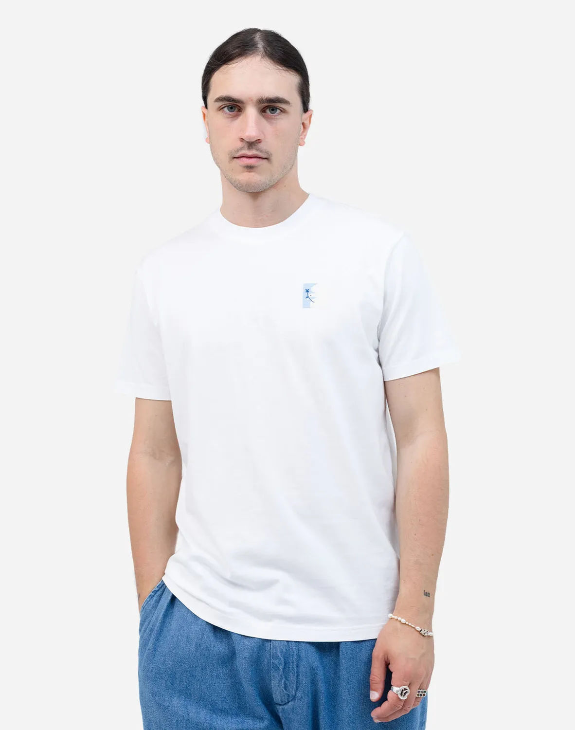 OLOW Good Time t-shirt homme écru coton bio