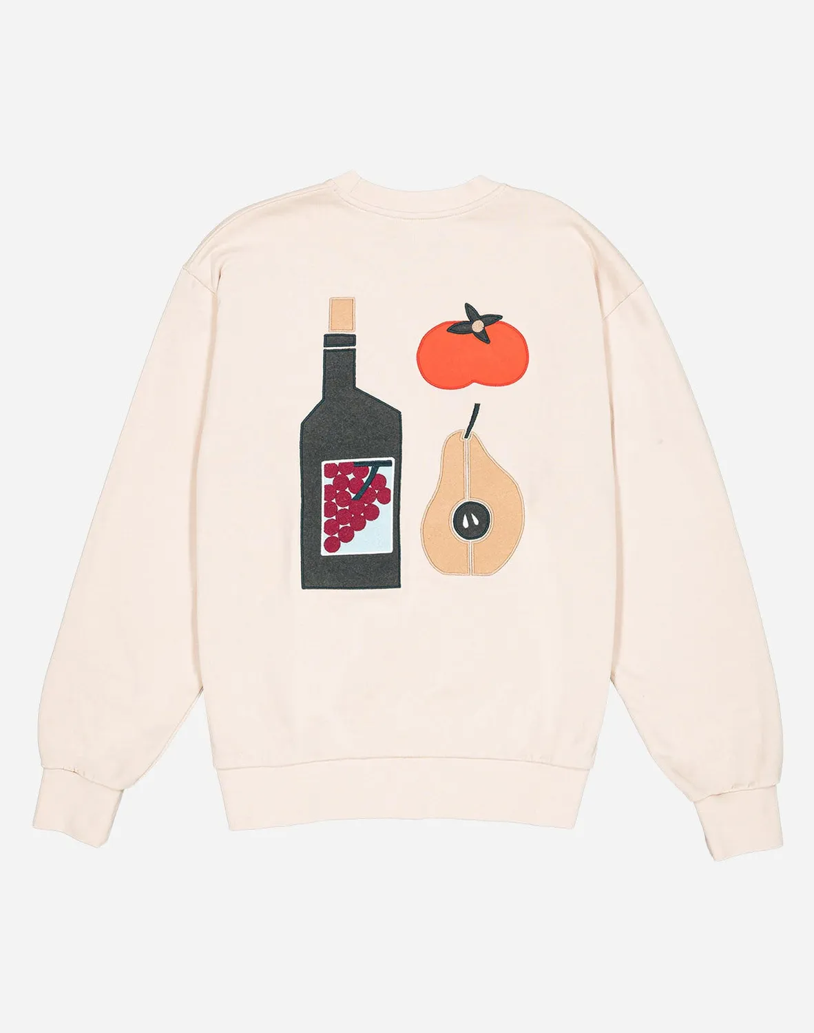 OLOW Lunch Time sweat crème coton bio