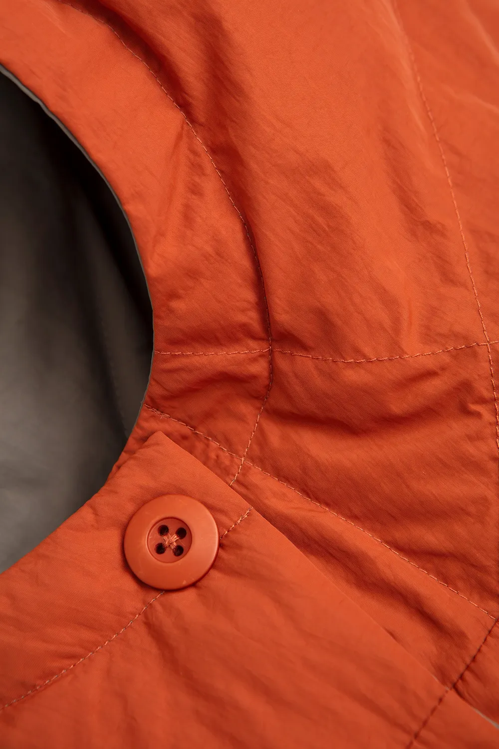 Edmmond Studios Slumback parka orange duvet réversible