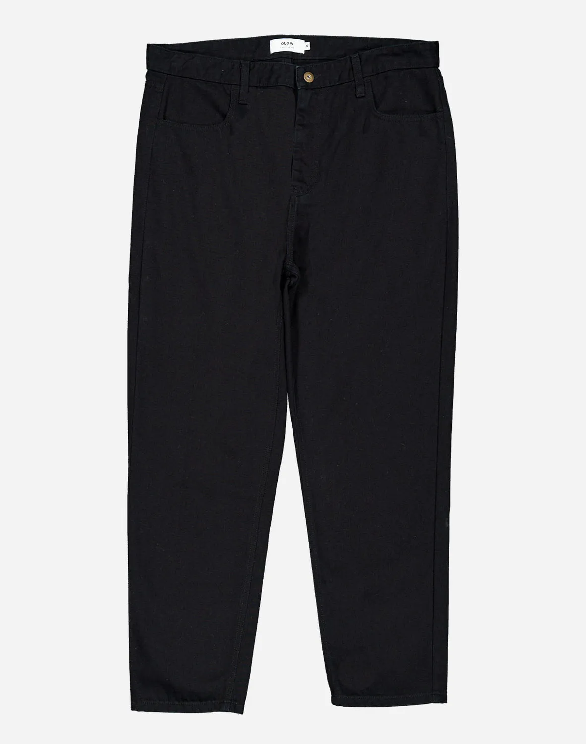 OLOW Jacquot pantalon denim noir robuste