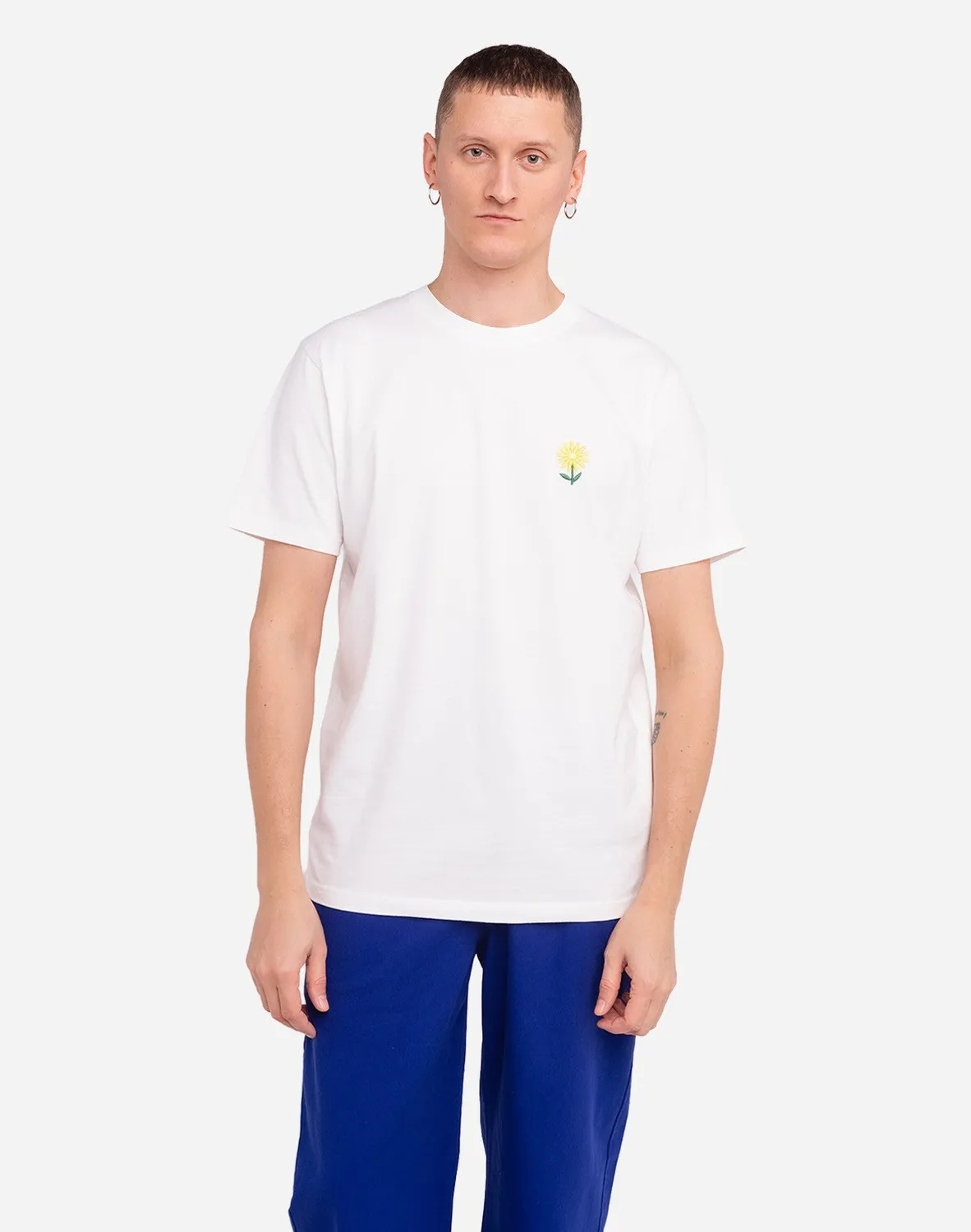 Olow Sunday t-shirt droit écru coton bio