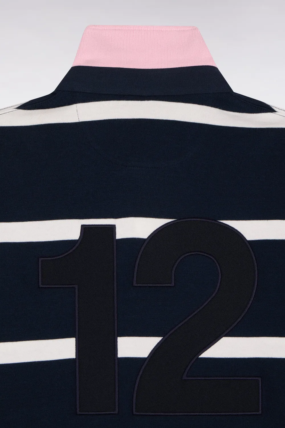 Eden Park maillot rugby coton marine rayé