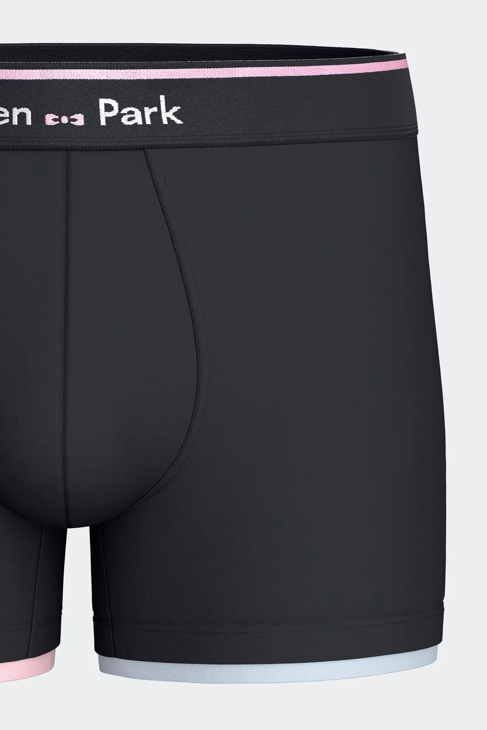 Eden Park Boxer Coton Stretch Marine Homme