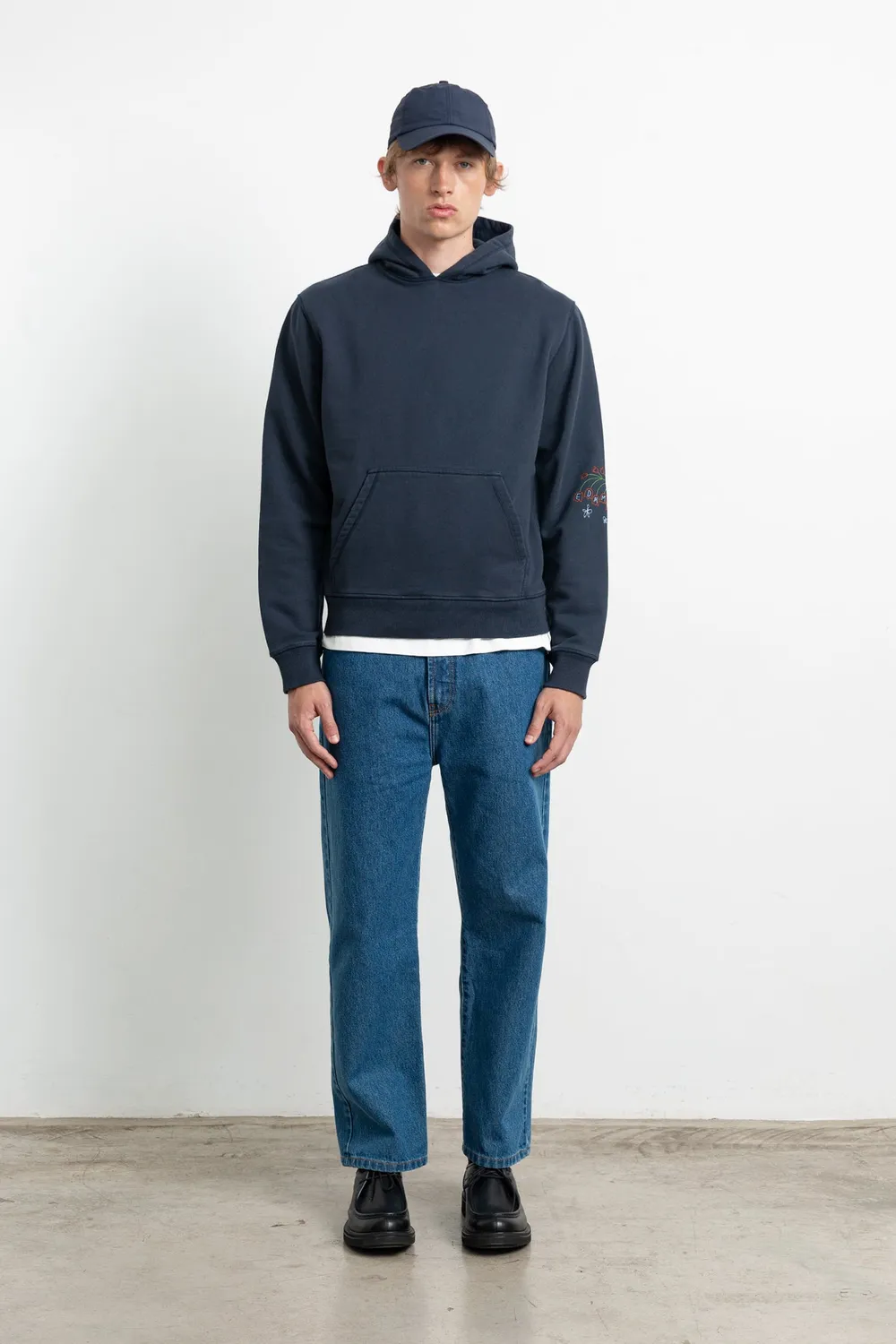 Edmmond Studios Vanguard sweat à capuche marine