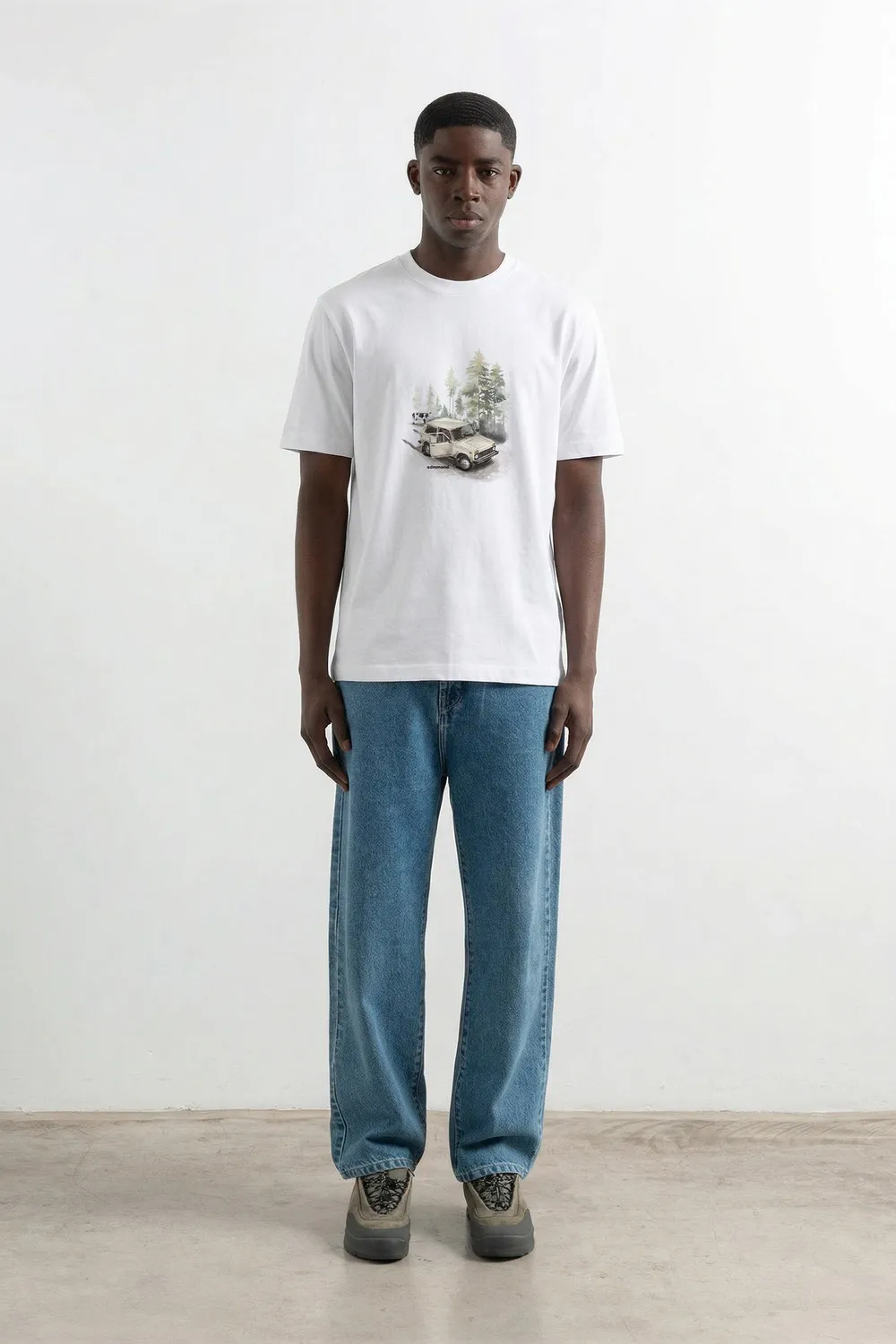 Edmmond Studios Wander t-shirt blanc 4x4