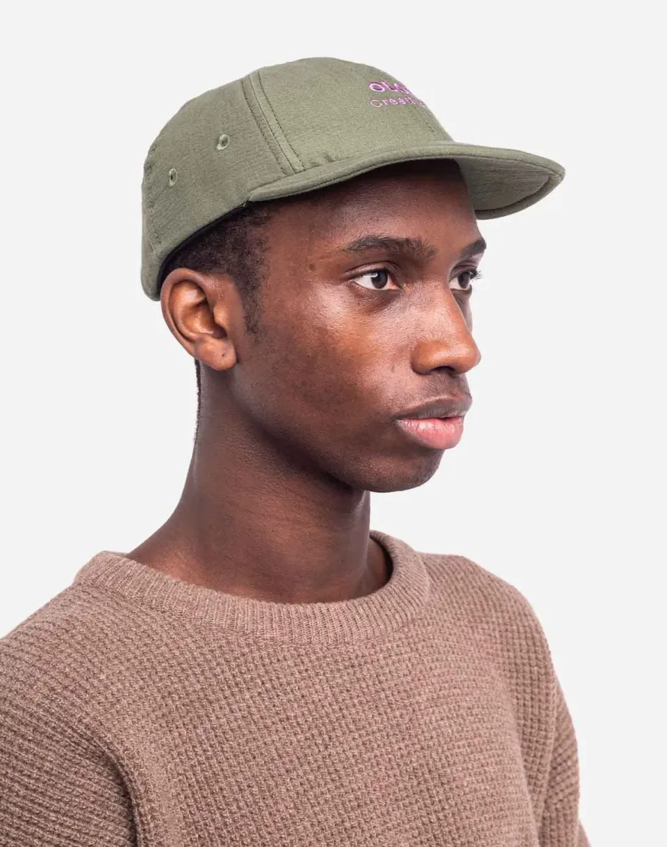 OLOW Creative Life casquette kaki coton