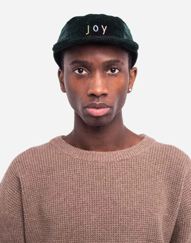 OLOW Joy casquette 5 panels vert velours