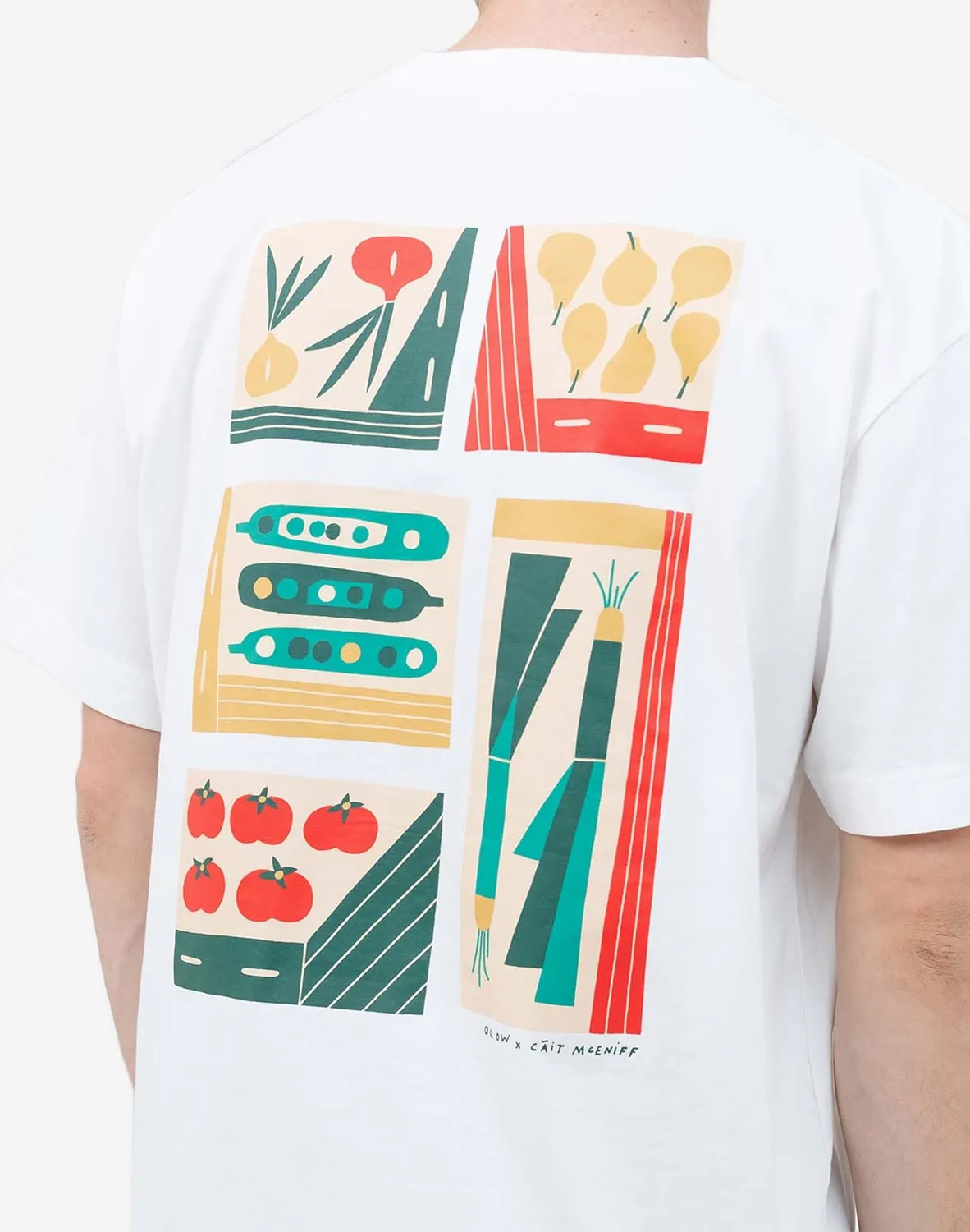 OLOW Harvest t-shirt ample écru coton bio
