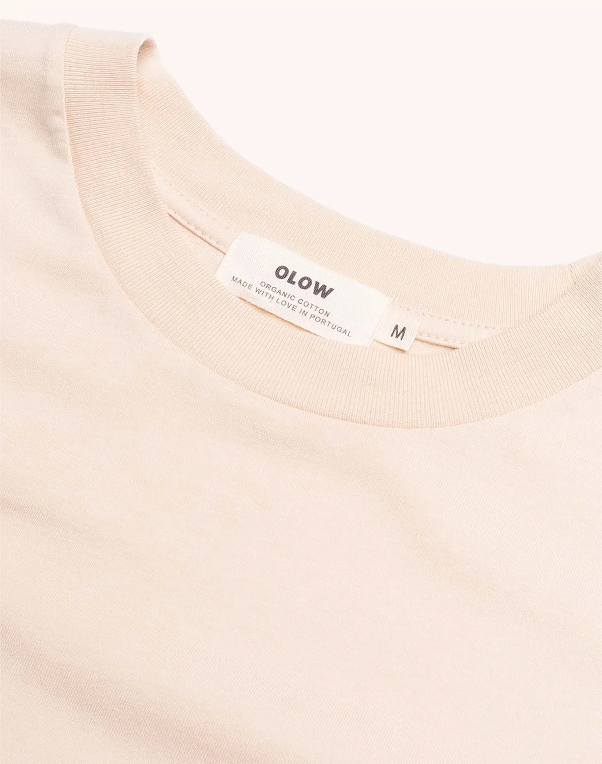 OLOW Japo t-shirt crème coton bio 200gr