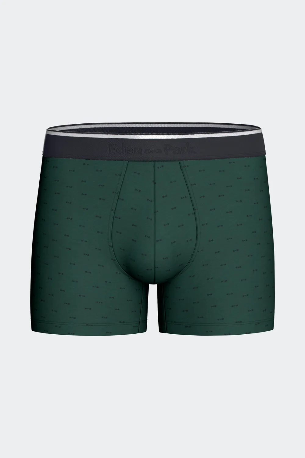 Eden Park H26SVEPK0004 boxers coton vert lot 2 stretch