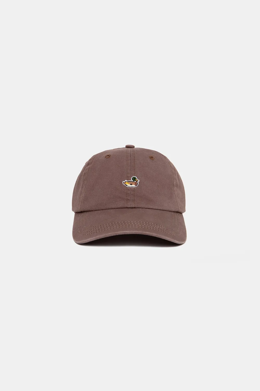 Edmmond Studios Duck Cap casquette marron coton taille unique