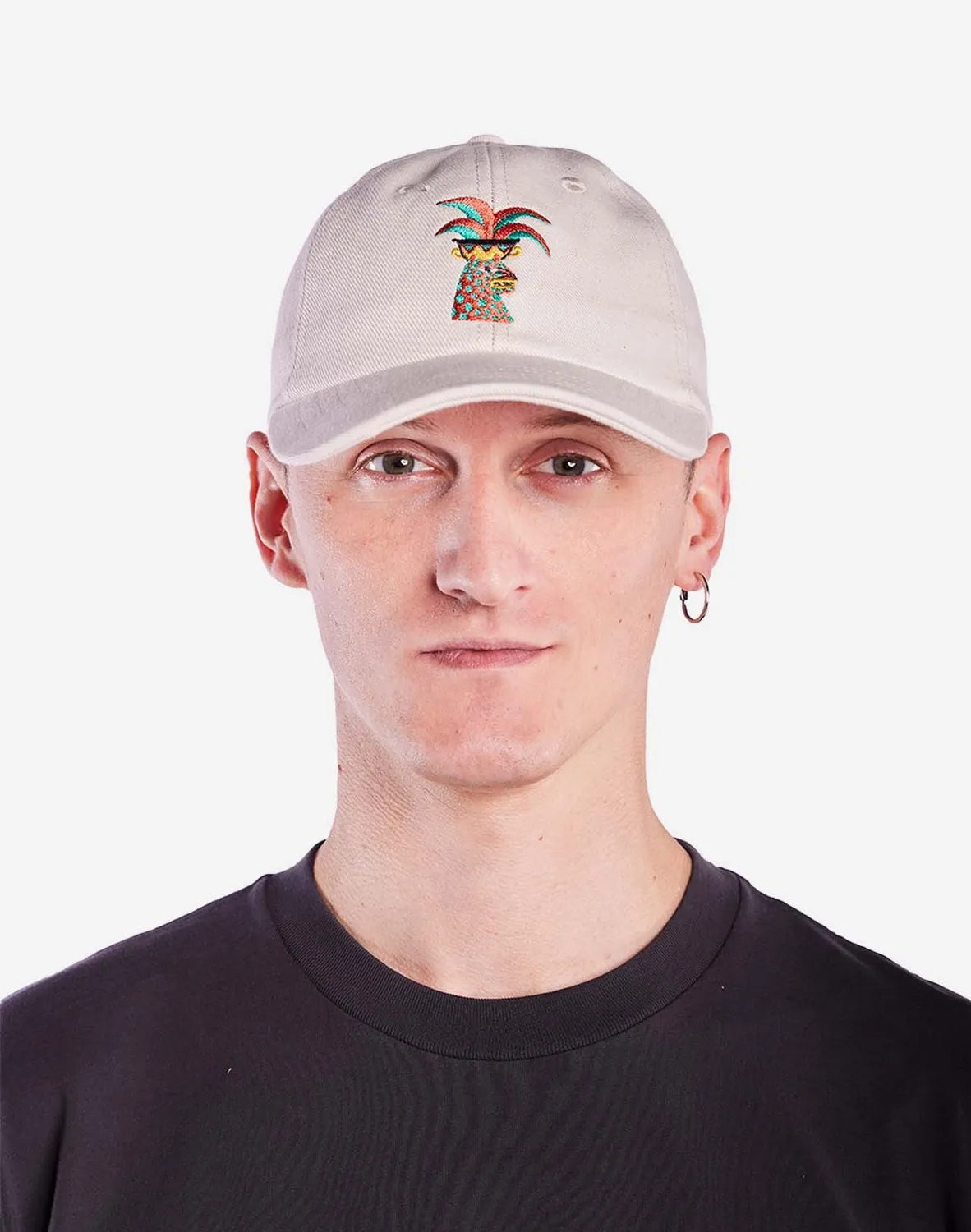 OLOW Six Panel Yaguar casquette écru coton bio