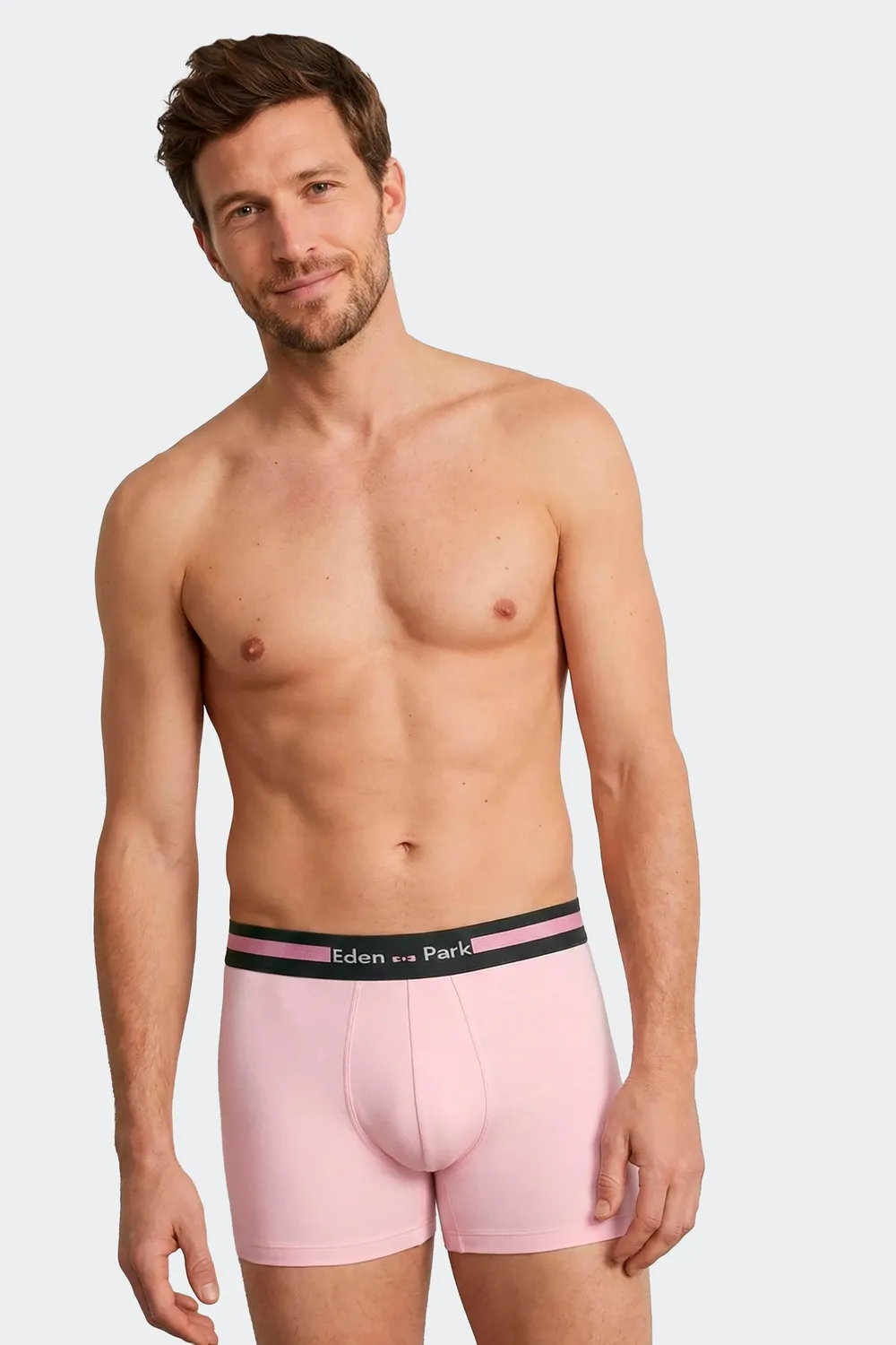 Eden Park H26SVEPK0013 lot 3 boxers coton stretch homme