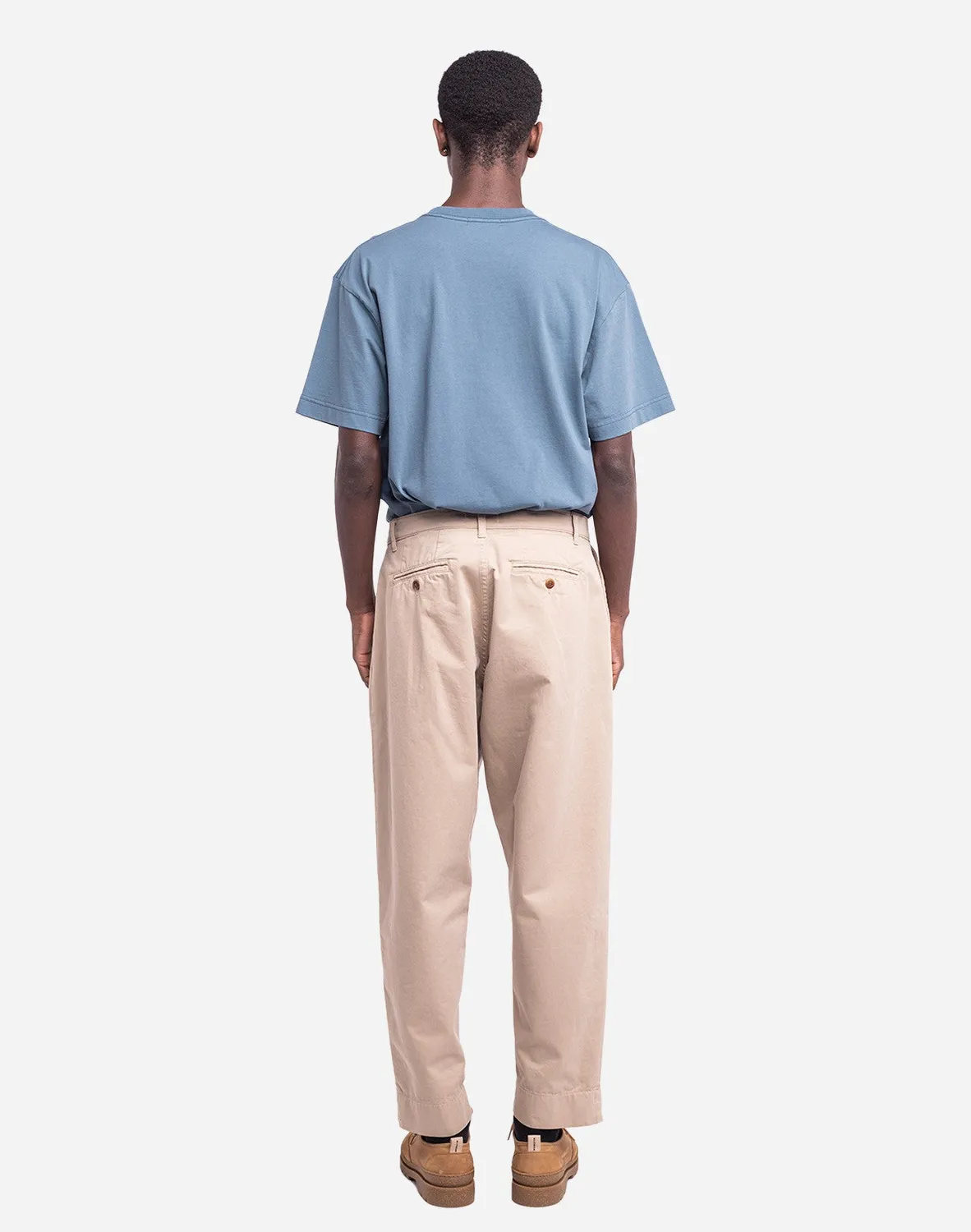 Olow Sembo pantalon beige ample coton