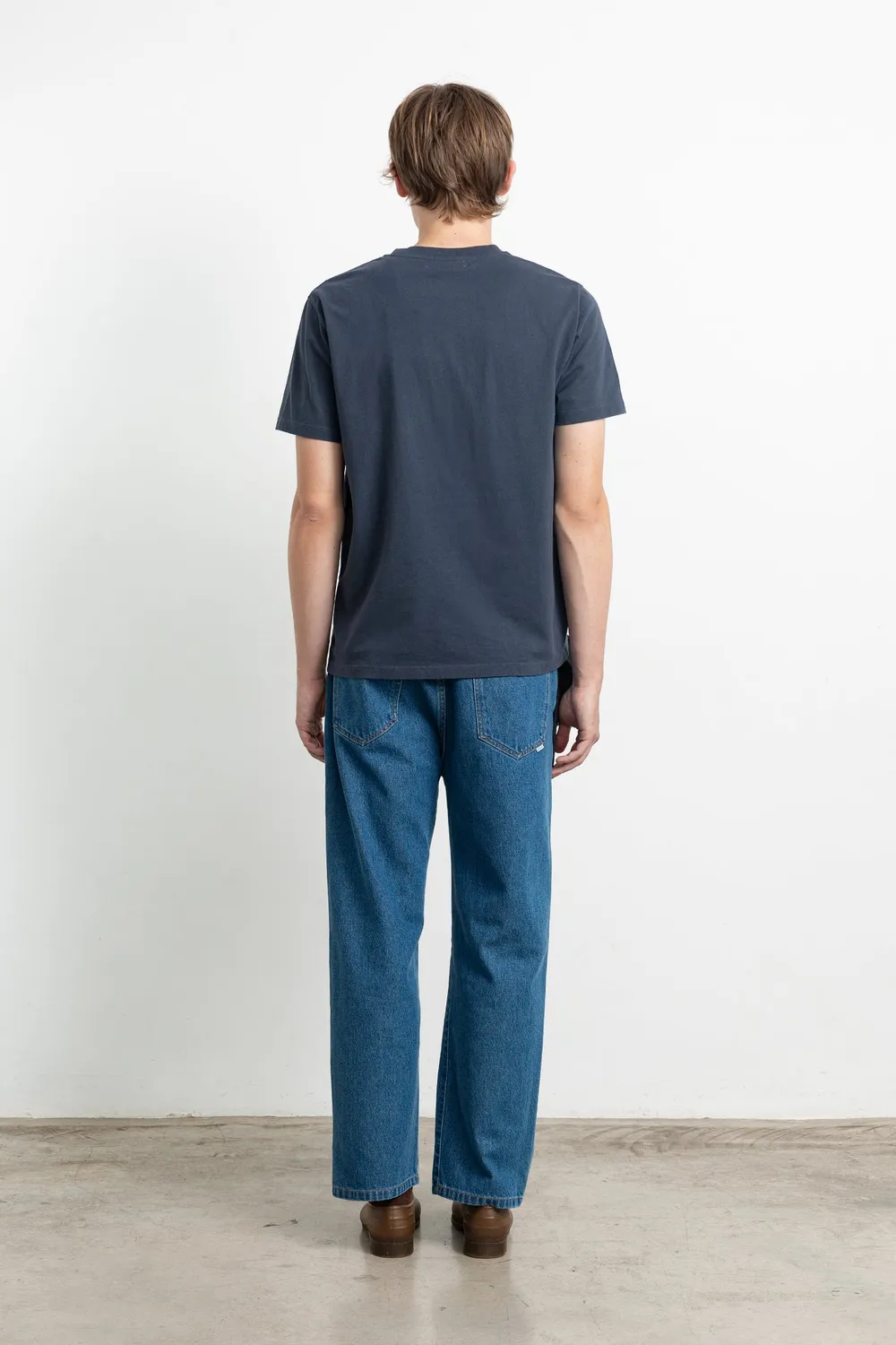 Edmmond Studios Vanguard t-shirt bleu marine brodé