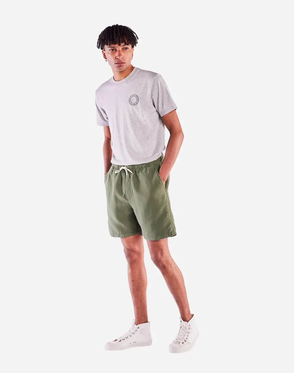 OLOW Gujo short olive coton taille élastique