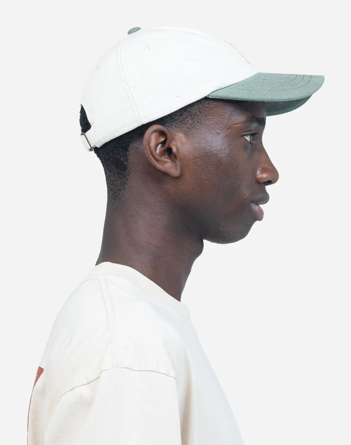 OLOW Stanton casquette six panels écru coton bio