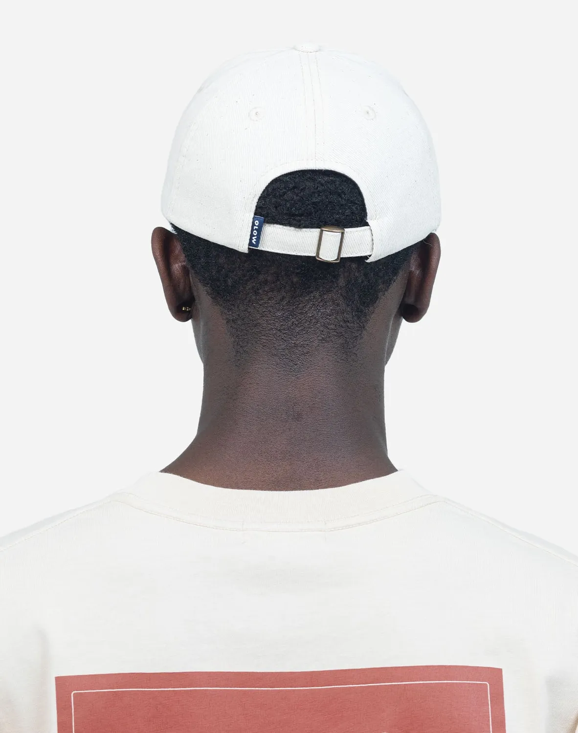 OLOW Six Panel Pictures casquette écru coton
