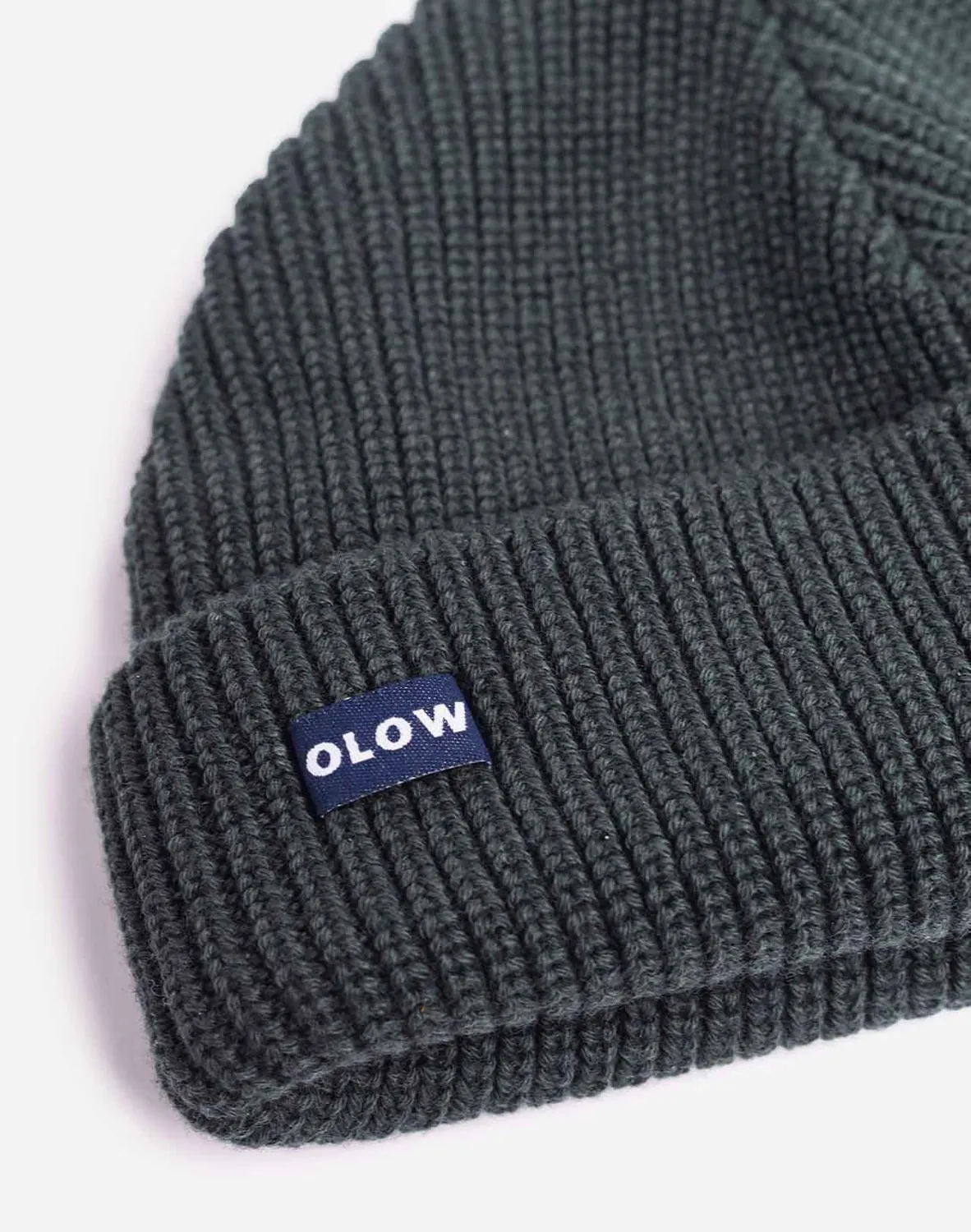 OLOW Thuiz bonnet vert laine coton