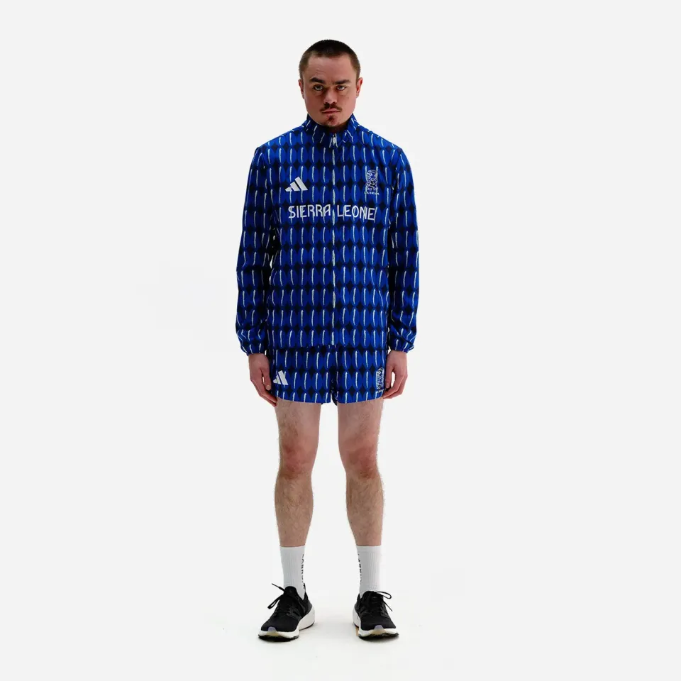 Labrum x adidas Team Sierra Leone veste survêtement bleue