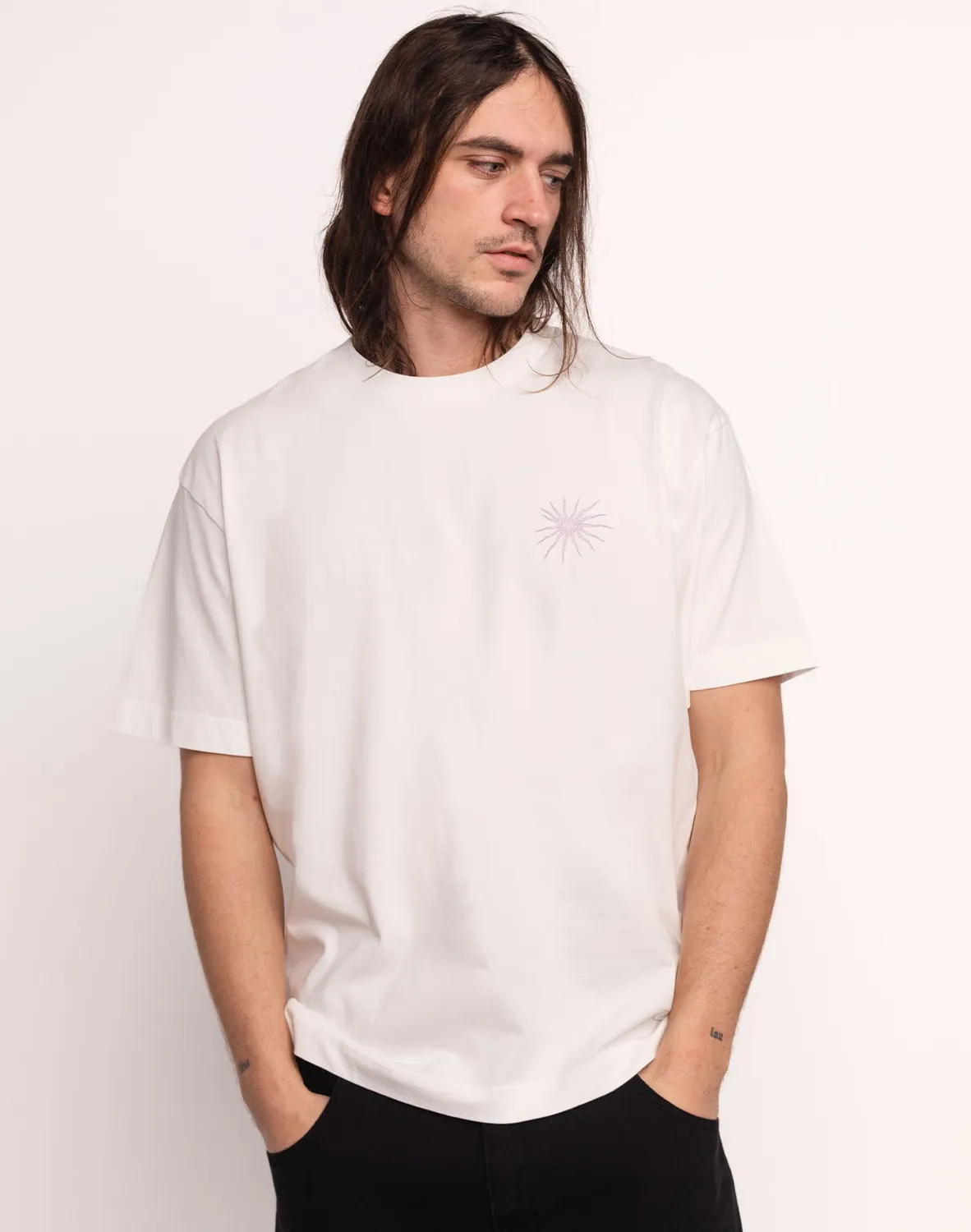 OLOW Interconnexion t-shirt écru coton bio