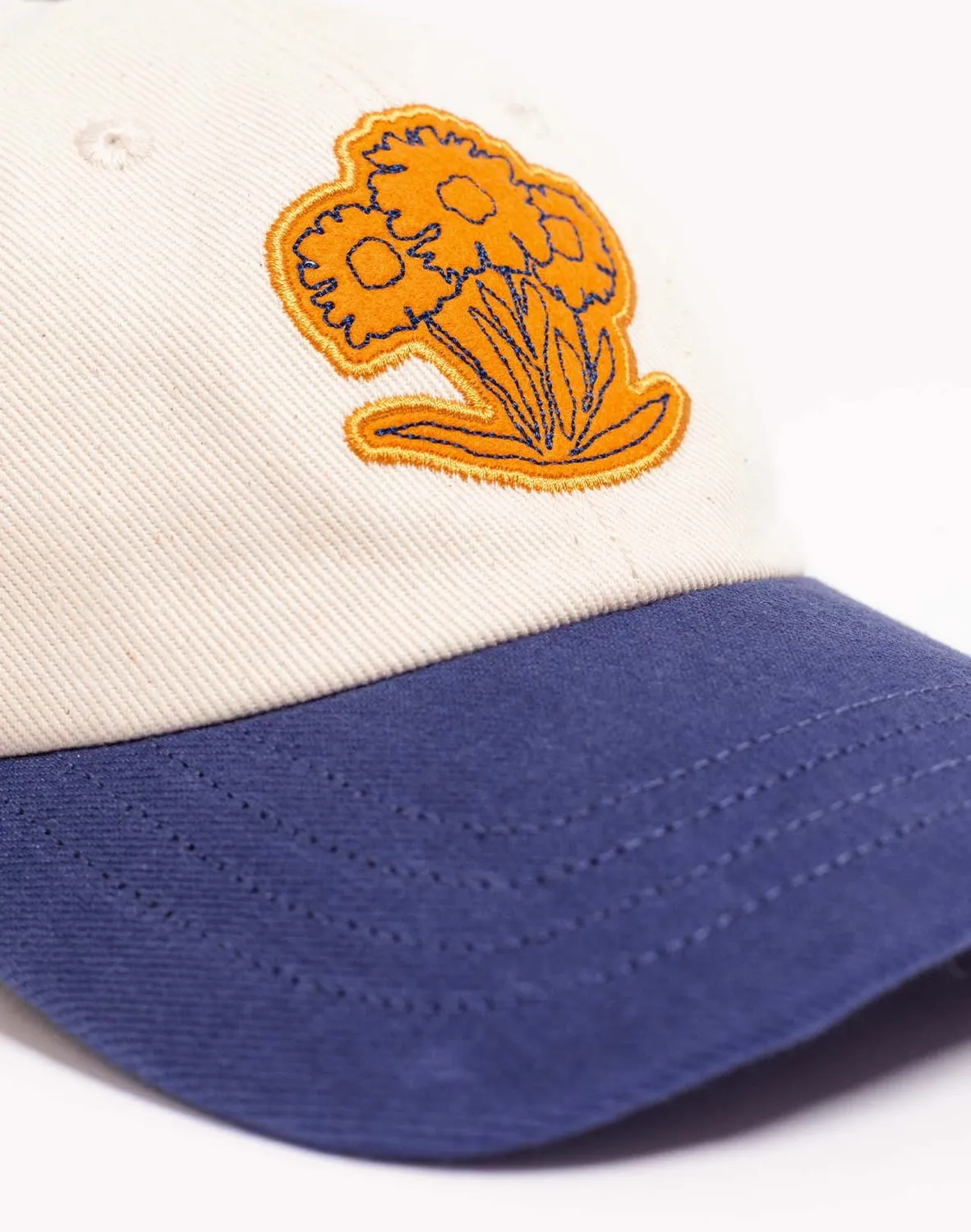 OLOW Six Panel Carmina casquette écrue coton