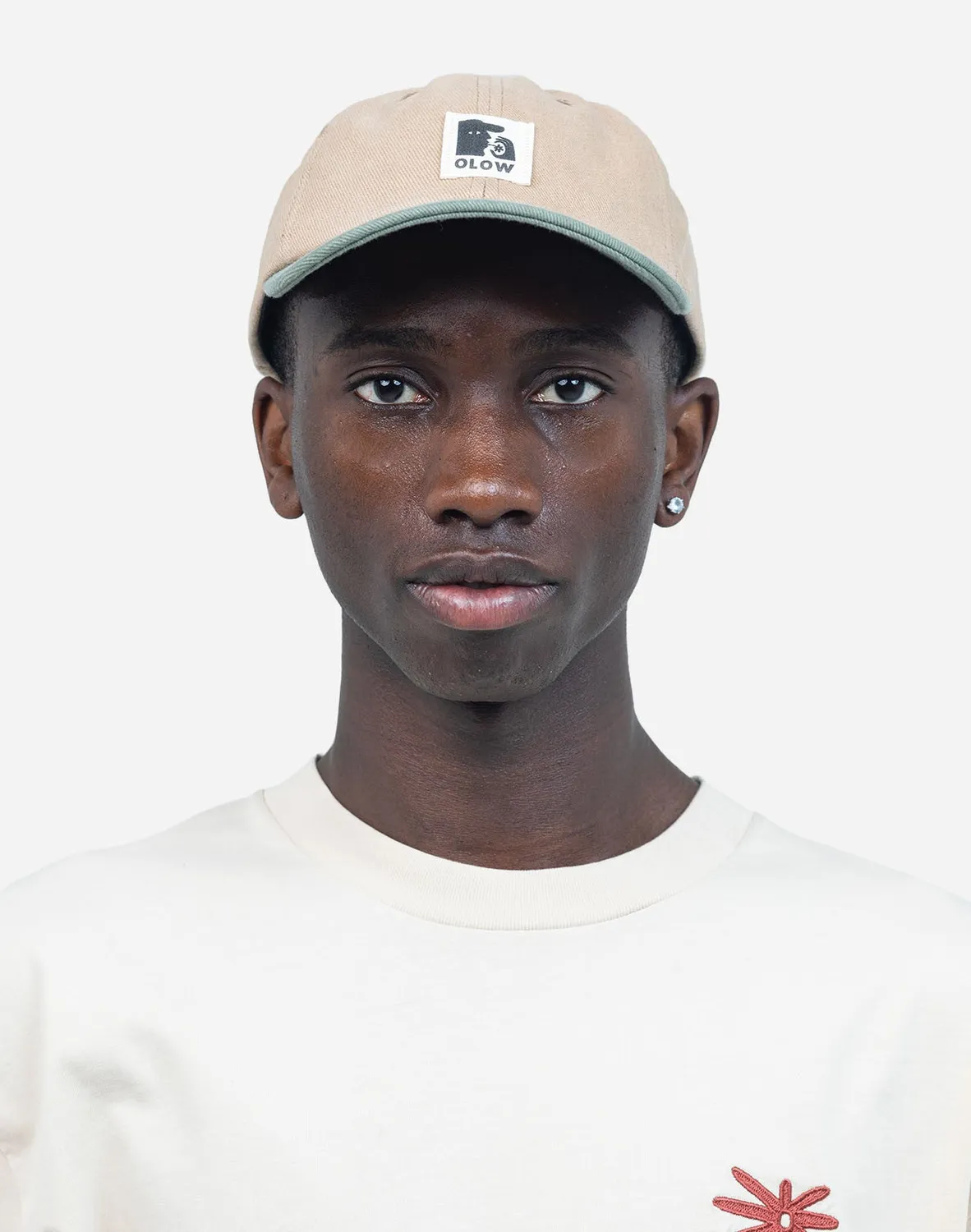 OLOW Six Panel Stanton casquette sable coton bio