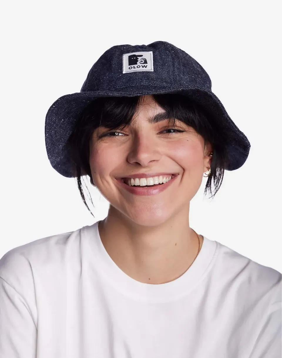 OLOW Cofan bob dark denim en coton