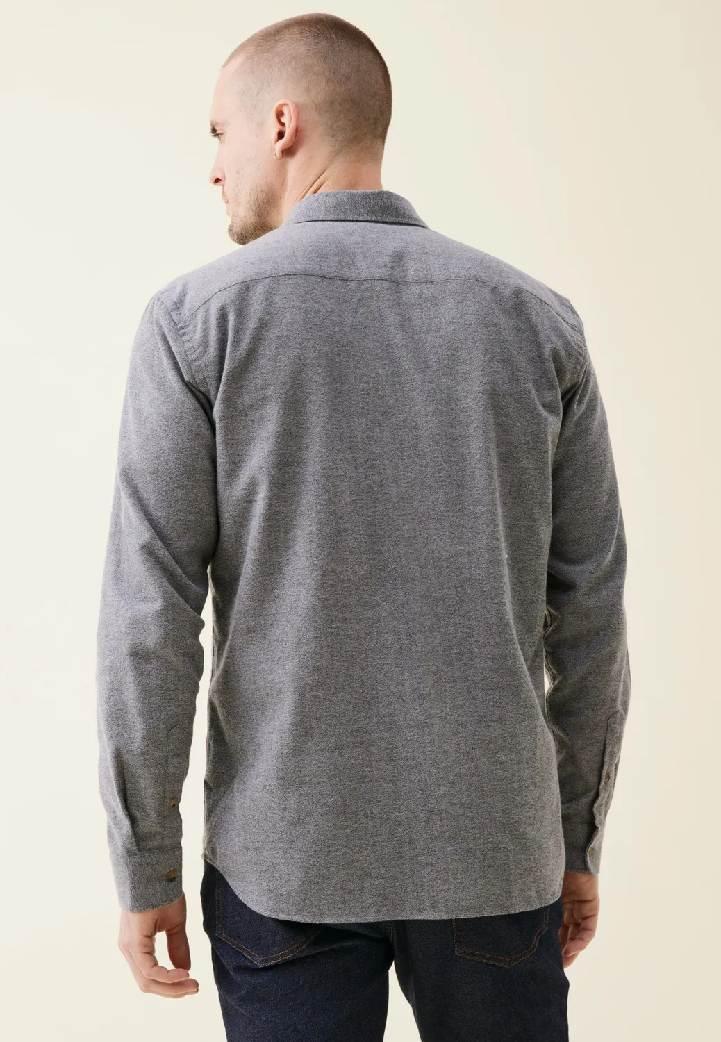 Loom La chemise en flanelle chemise camel L chaude