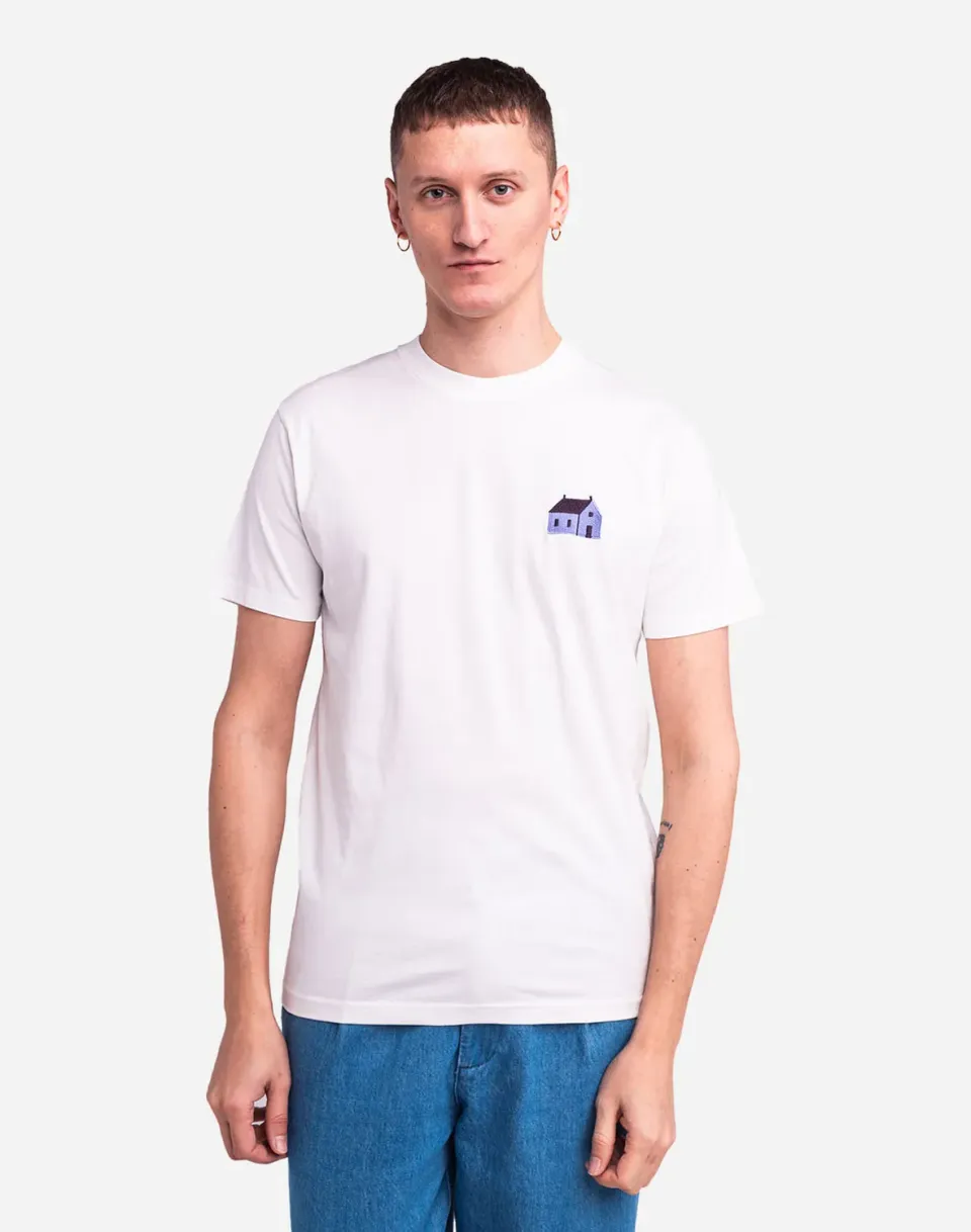 OLOW Rozel t-shirt écru homme coton bio