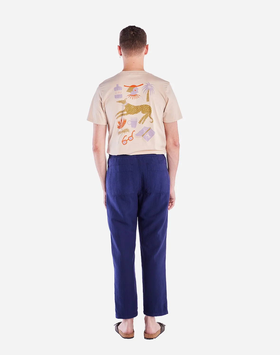OLOW Hatha pantalon bleu outremer élastique