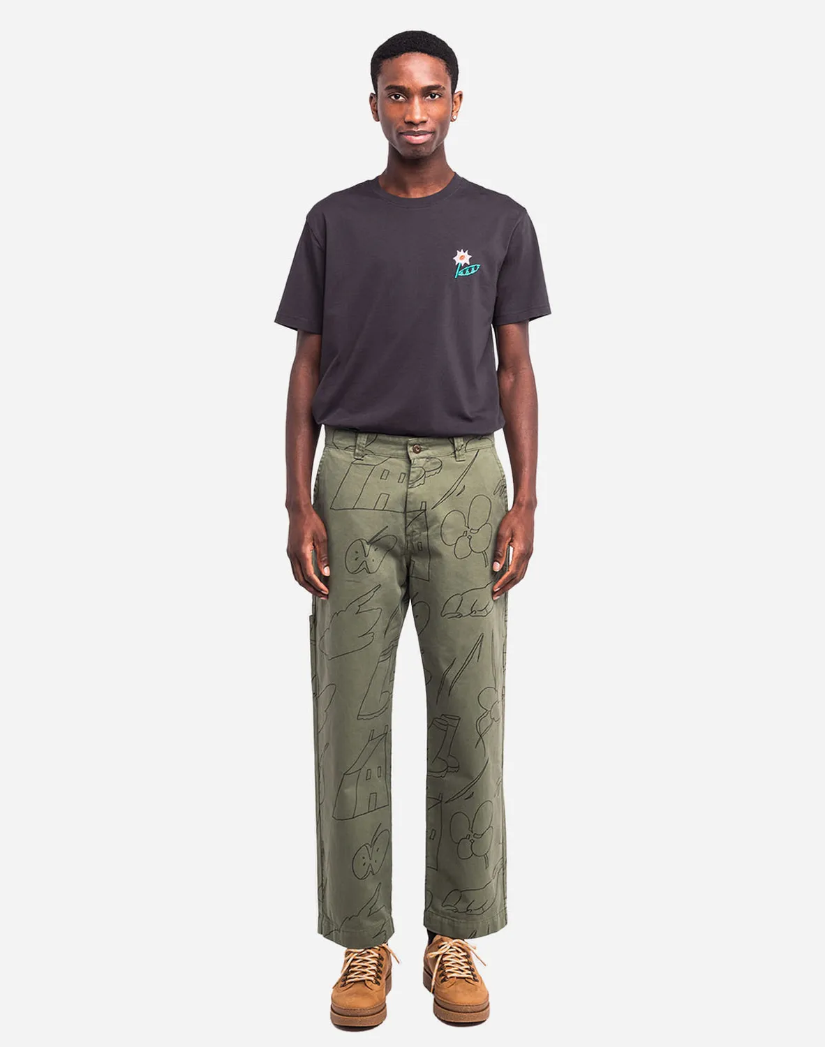 OLOW Chuck Gower pantalon kaki twill coton