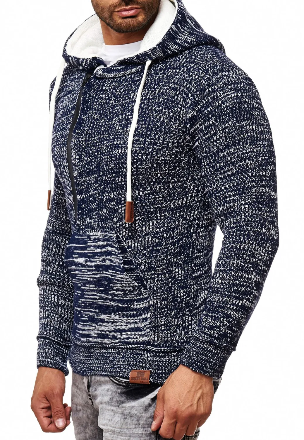 Subliminal Mode BX277 pull capuche zippé acrylique