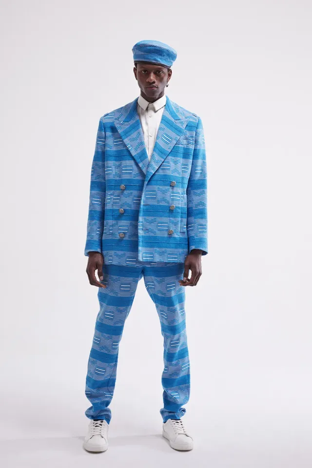 FRENCH DEAL pantalon BA-WOULI pagne coton