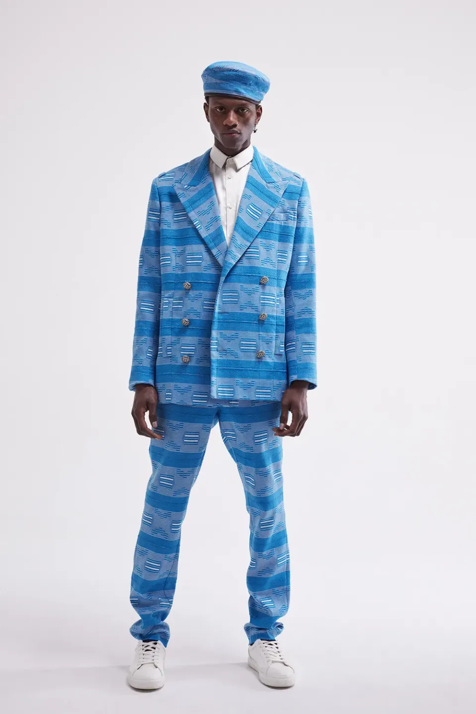 FRENCH DEAL pantalon BA-WOULI pagne coton