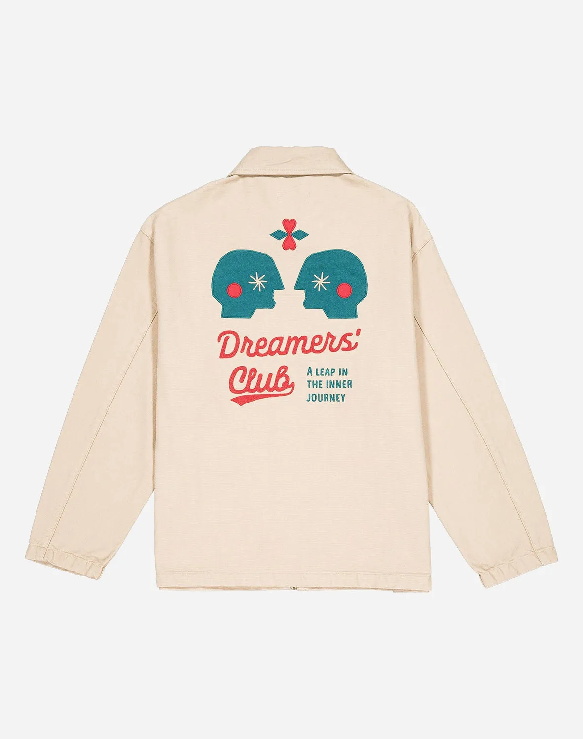 OLOW Barry Dreamers veste homme sable coton bio