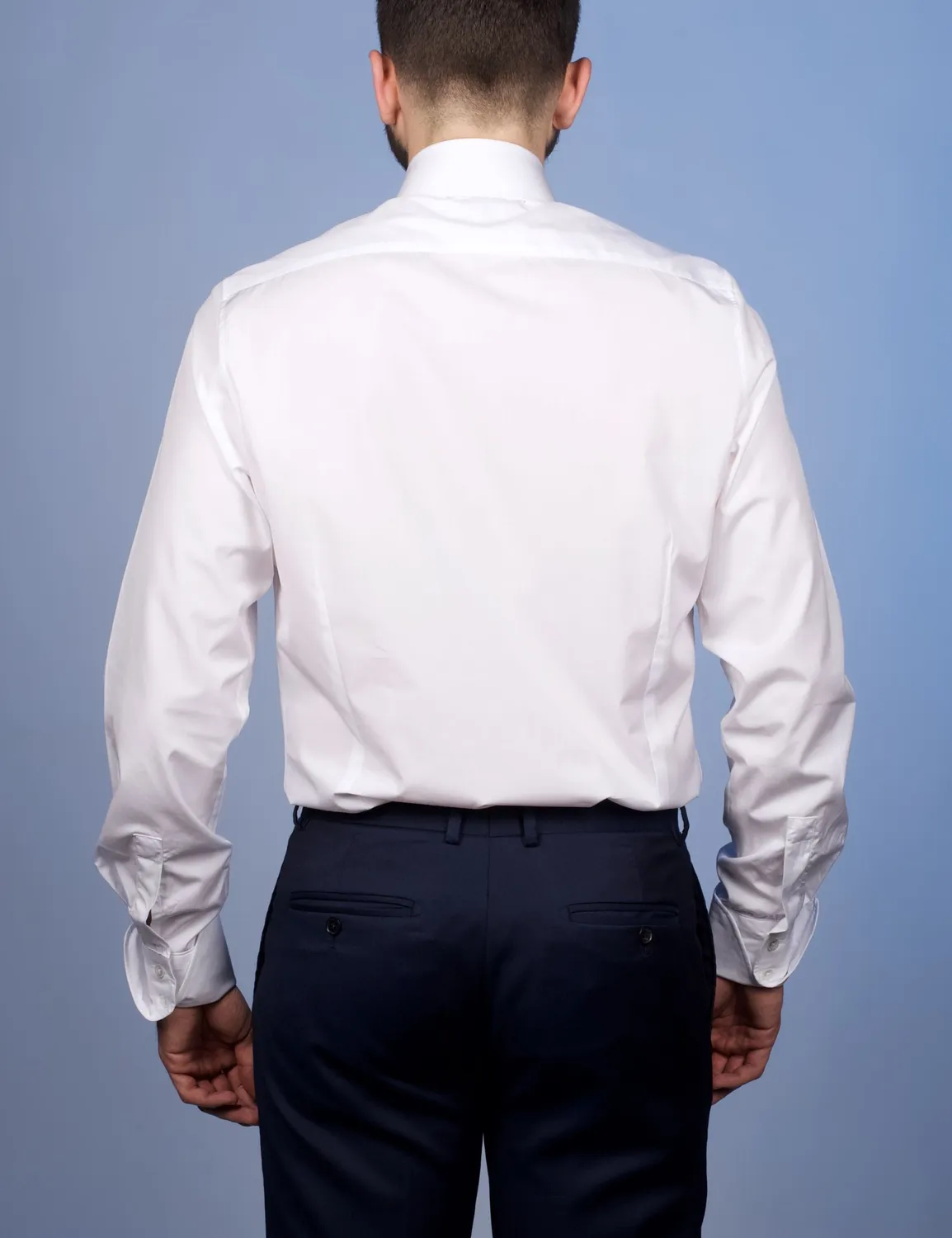 La Chemise Française Virtuose Blanche chemise homme popeline