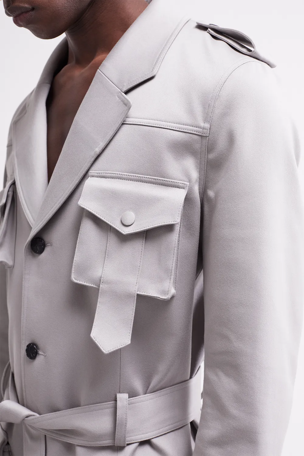 French Deal Saharienne veste coton poches